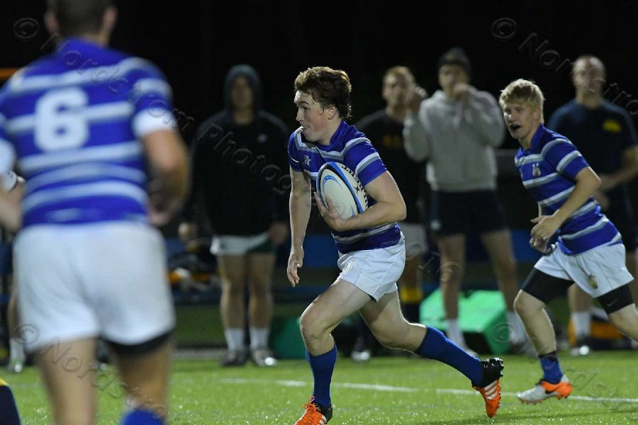 Wheaton Men\'s Rugby vs Mass Maritime.  Photo by Keith Nordstrom